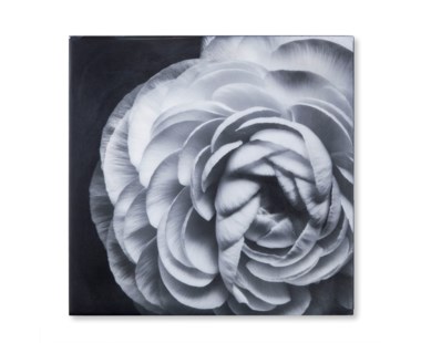 Black & White Flower - Epoxy / E